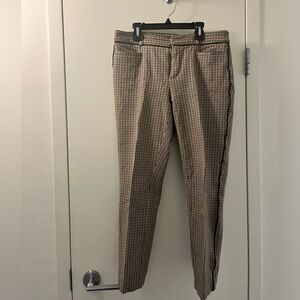 Banana Republic checkered trousers. Size US6. Excellent condition.
